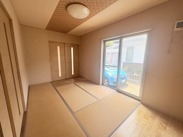 売中古戸建　藤枝市時ケ谷の和室|落ち着いた色調の和室はくつろぎの空間です！