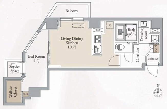 【間取り】 | Augusta Residence新中野