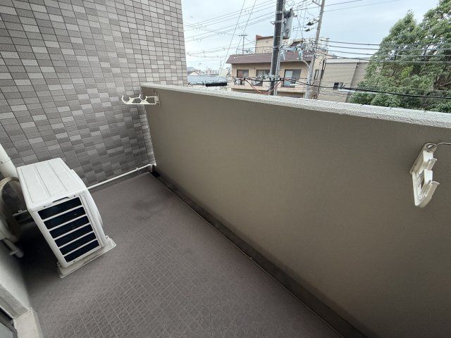 レシェンテ六甲のバルコニー