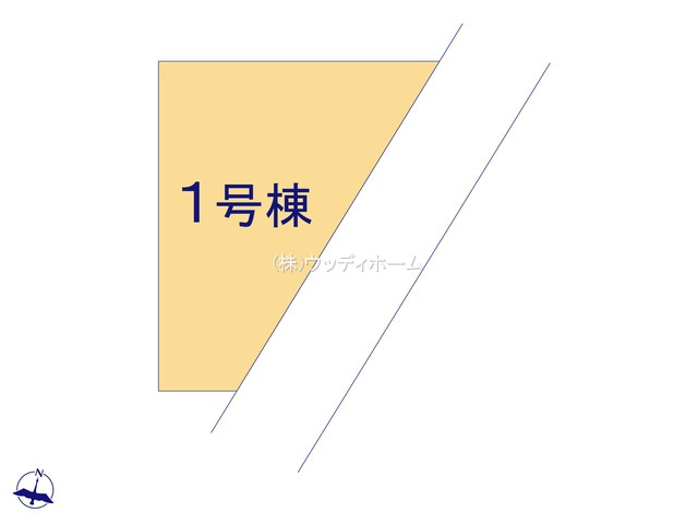 越谷市蒲生東町16期　新築一戸建ての区画図
