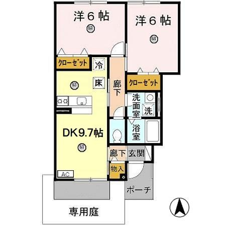 ルヴェールの間取り