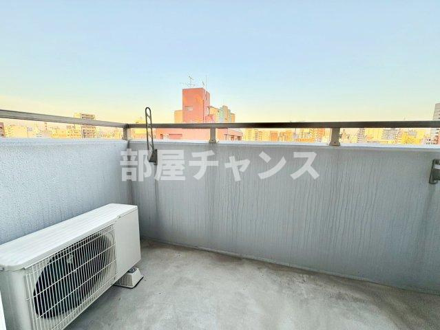 レジデンス名古屋千代田のバルコニー