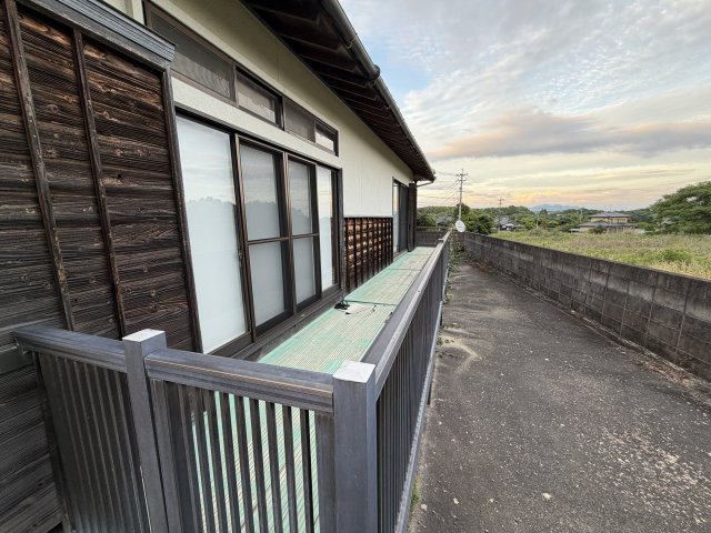 宮野K戸建のバルコニー