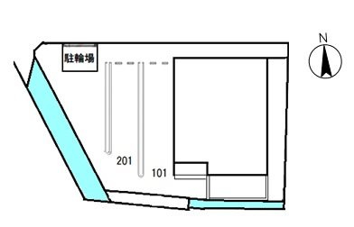 ストリーム八幡の区画図