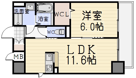 グランツ泉の間取り