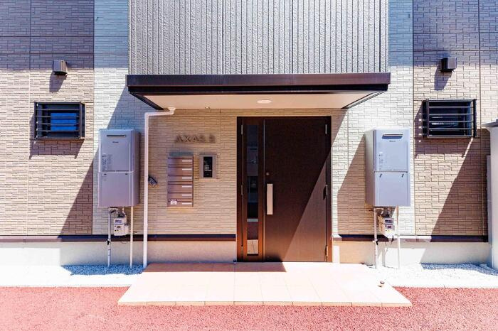 AXAS　9のエントランス
