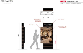 【設備】 | AFLO Garden -SHINSAIBASHI- | AFLO Garden SHINSAIBASHI　外観