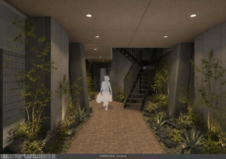 【ロビー】 | AFLO Garden -SHINSAIBASHI- | AFLO Garden SHINSAIBASHI　ロビー