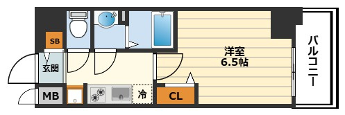 プレサンス梅田北ディアの間取り