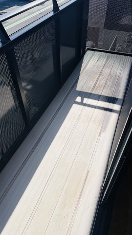 ラ・メゾンK'sⅢのバルコニー