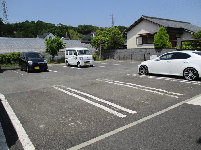 パラーシオの駐車場