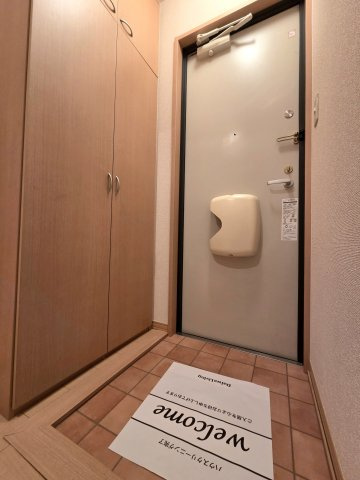 サンハイムさつきの玄関