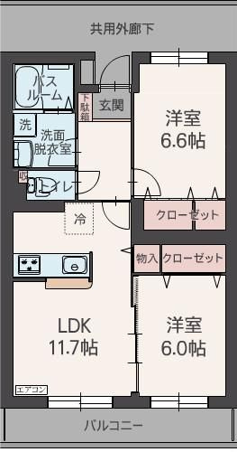 フェリーチェの間取り