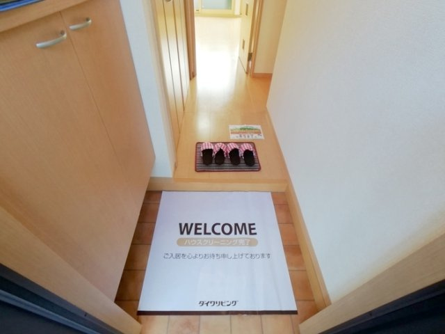 ローズコートＳの玄関