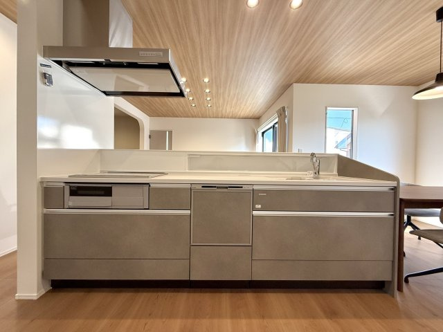 小郡市大崎【1号棟】新築戸建のキッチン|使いやすいキッチンです