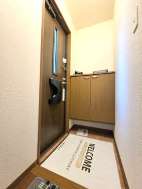 プチソレイユの玄関