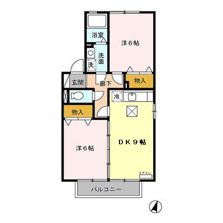 アムールの間取り