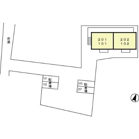 グランシャリオ－Ｋの区画図