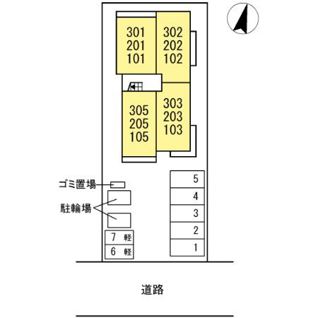 Yasuna39の区画図