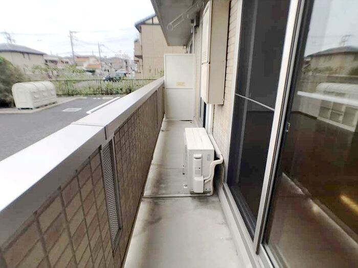セジュール坪の内のバルコニー