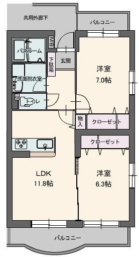 フルスパシエンテの間取り