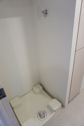 フレシア中目黒の設備|室内洗濯機置場
