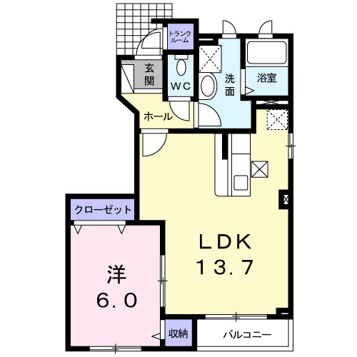 フォーレストヒルズ参番館の間取り