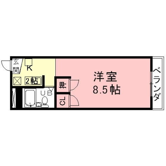 レジデンスＴＬ・西荘の間取り