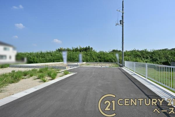 リーブルガーデン結崎 ２号棟 ／新築一戸建の前面道路含む現地写真|■現地撮影写真■雰囲気の良い閑静な住宅地です！