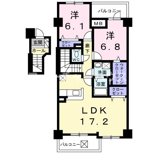 カイラス・ドルフの間取り