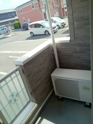 ニューアラモードＡのバルコニー
