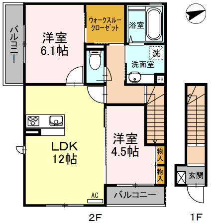 【間取り】 | レヴェール砧