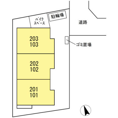 【区画図】 | レヴェール砧