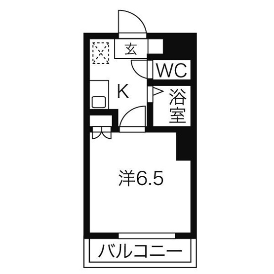 【間取り】 | セントラルハイツ滝川
