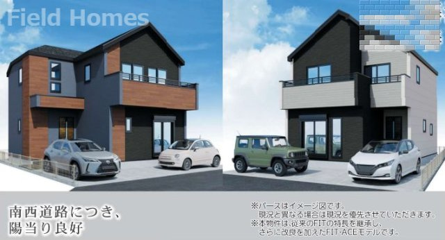 藤沢市本藤沢3丁目新築戸建て　3期1号棟の外観|外観イメージ「藤沢市本藤沢3丁目新築戸建て」