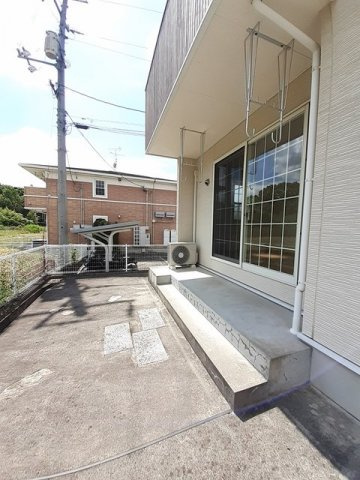 グリーンハイツＤの庭|お庭も活用できます