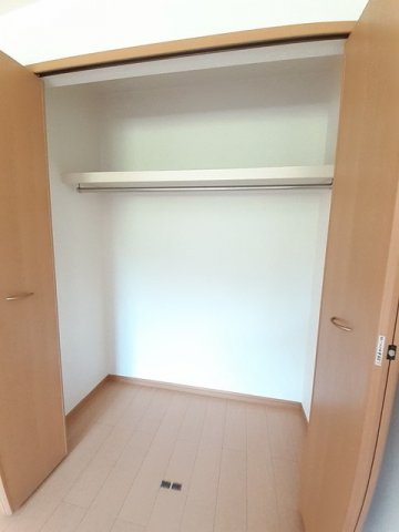 グリーンハイツＤの収納|専用の収納スペースです