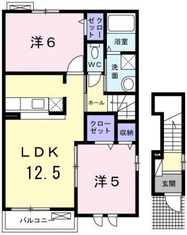 レジレンスの間取り