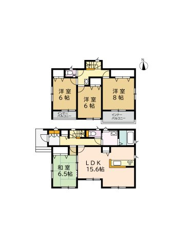【間取り】 | ＼家 賃6～7万払うならコレ／諸経費込で月６万 円台！車ローン相 談 可＆賢く暮らす家  