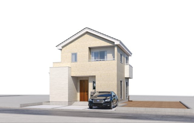 【外観】 | ＼家 賃6～7万払うならコレ／諸経費込で月６万 円台！車ローン相 談 可＆賢く暮らす家   | 「安くなるのを待つと、家賃の掛け捨てで大損します！価格が高騰する前に、安全な資金計画で新築へ♪」