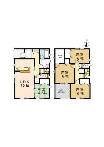 【間取り】 | ＼家 賃６～７万払うならコレ／諸経費込で月６ 万 円 台！車ローン相 談 可＆賢く暮らす家