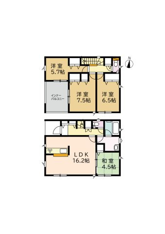 【間取り】 | ＼家 賃６～７万払うならコレ／諸経費込で月６ 万 円 台！車ローン相 談 可＆賢く暮らす家