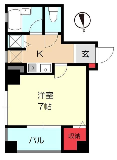 イースト駒形の間取り