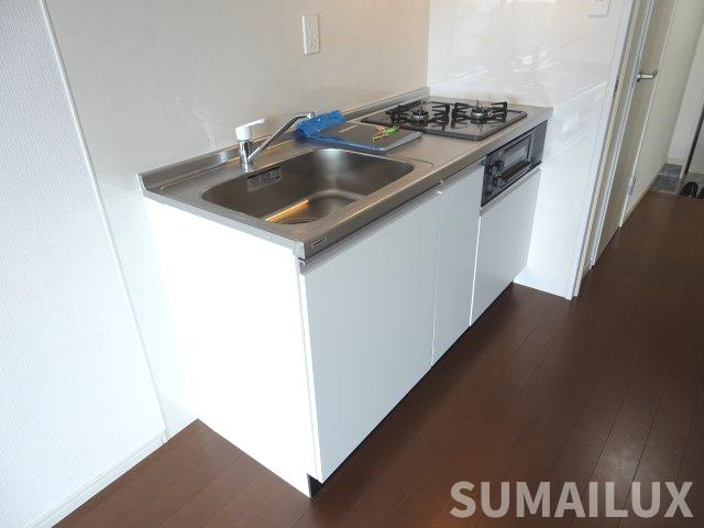熊本市中央区出水１丁目の賃貸マンションのキッチン