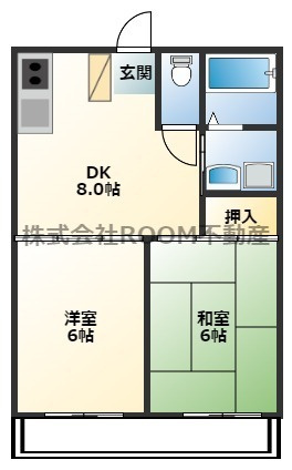コーポソレイユの間取り