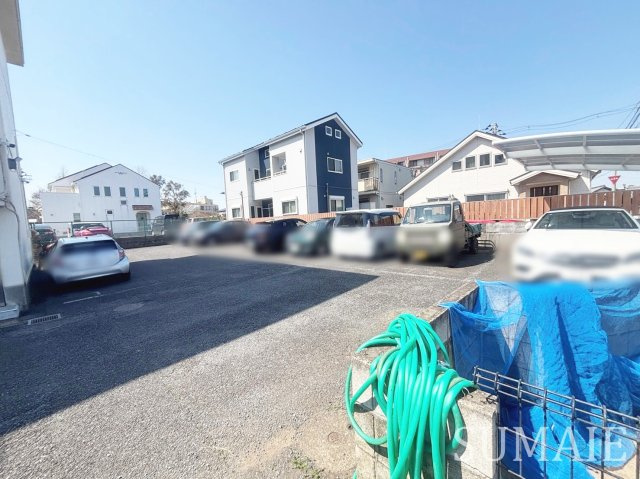 原田マンションの駐車場