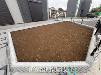 【庭】 | ワイウッドコート小山市中久喜第1期　 | 広々としたお庭でプール遊びやBBQを楽しめます☆