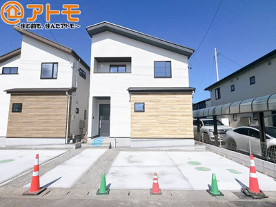 【駐車場】 | 藤枝市高柳3期　新築戸建　2号棟 | 3台の駐車スペースです♪