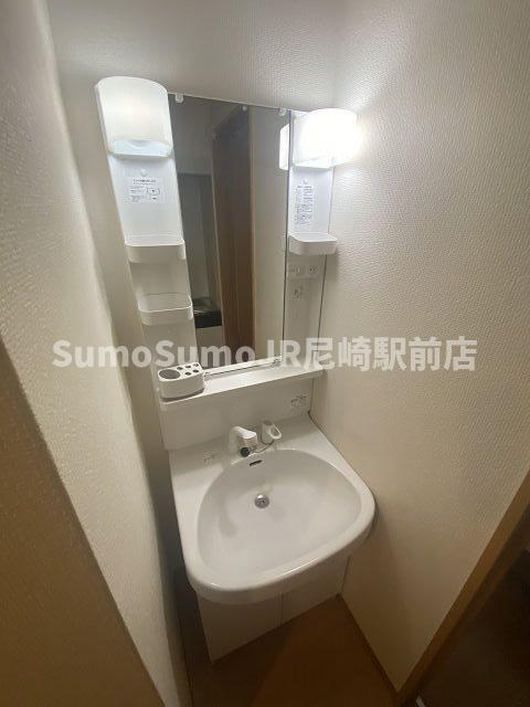 MY尼崎の洗面所
