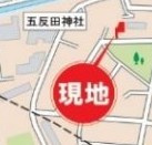 川崎市多摩区三田１丁目のアパートのエントランス